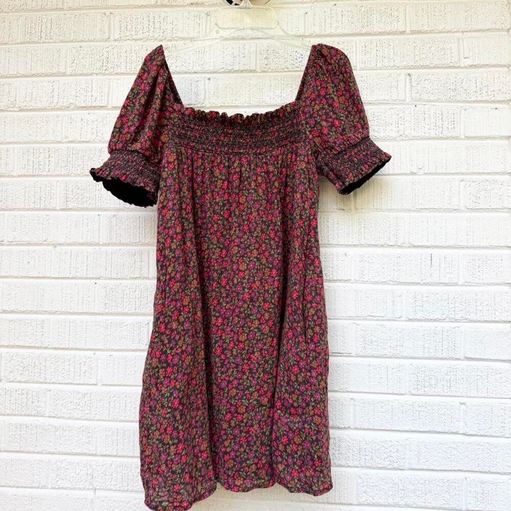 American Eagle 2000s Floral Babydoll Dress